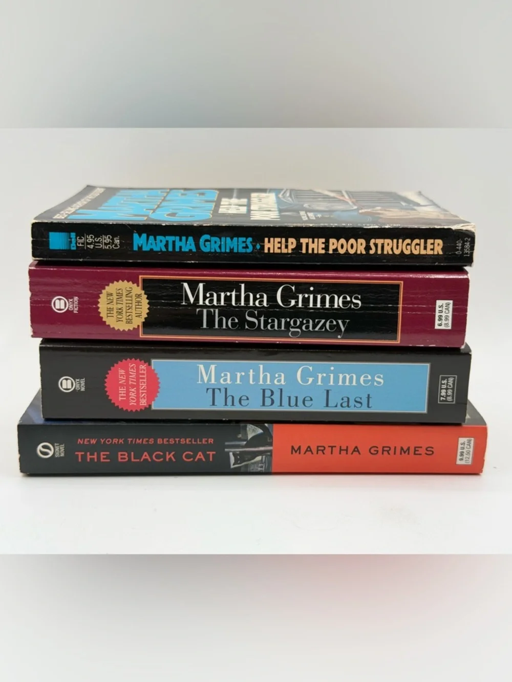 Lot of 4 Martha Grimes, Richard Jury Mystery Detective, Help The Novels (PB)